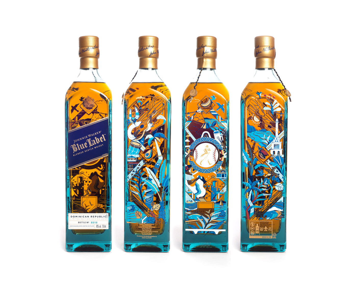 Johnnie Walker 限量版威士忌酒包裝設(shè)計(jì)
