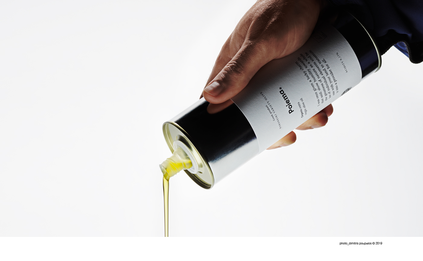 有機橄欖油包裝設計欣賞