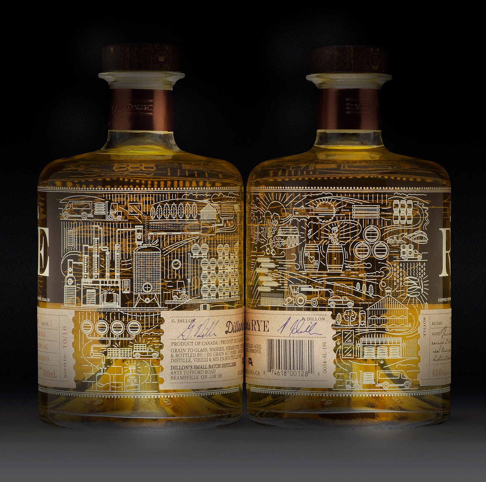 北京包裝設計分享：狄龍酒包裝設計欣賞