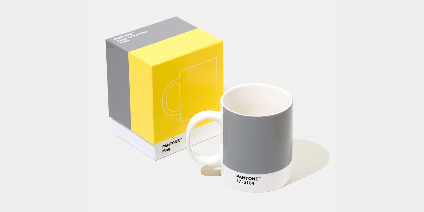 2021年潘通代表色（極致灰、亮麗黃）輝煌